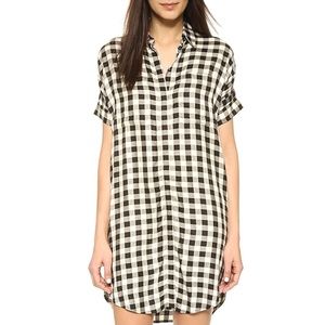 Madewell Courier Shirtdress in Buffalo Check